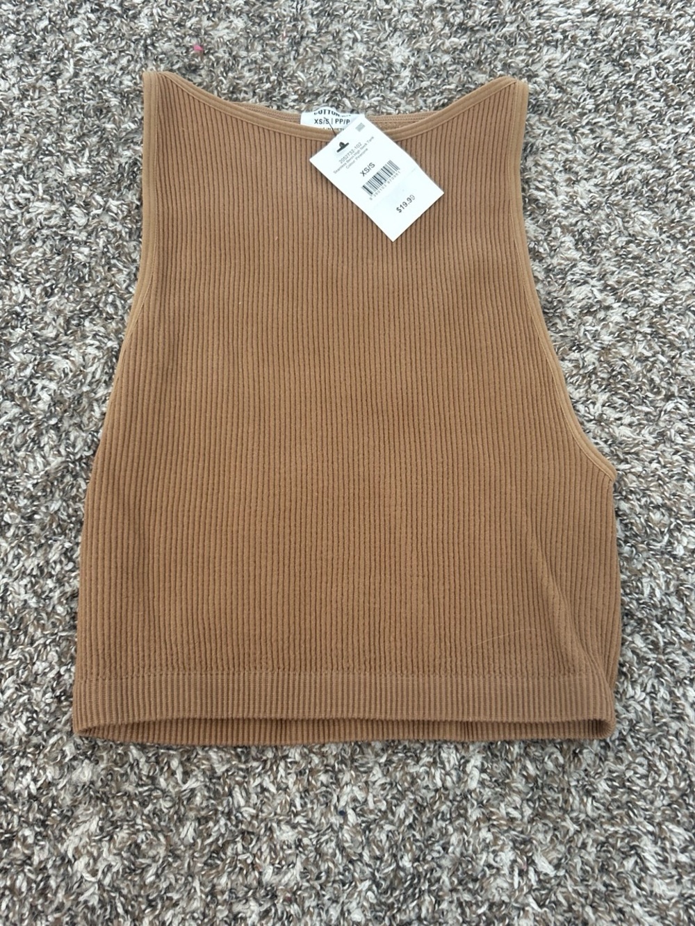 Ribbed seamless Tank Top